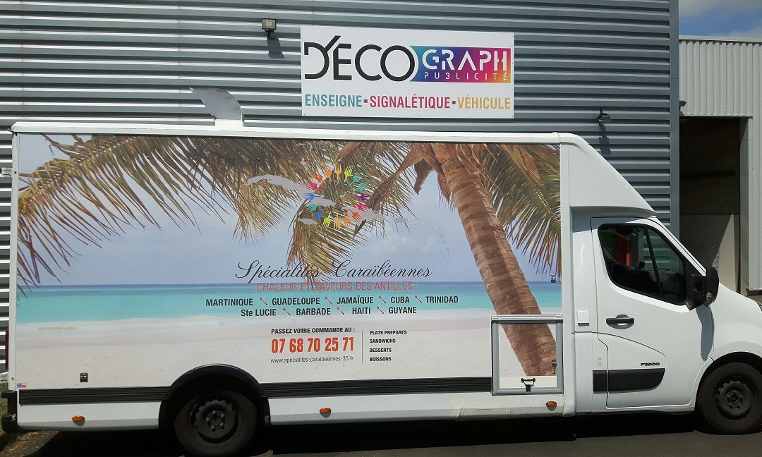 Marquage d’un food truck