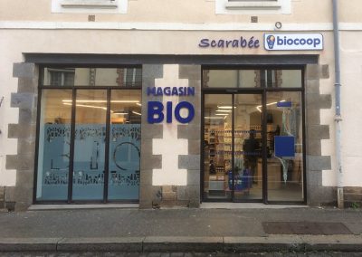 Magasin BIO : Enseigne