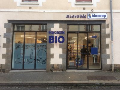 Magasin BIO : Enseigne