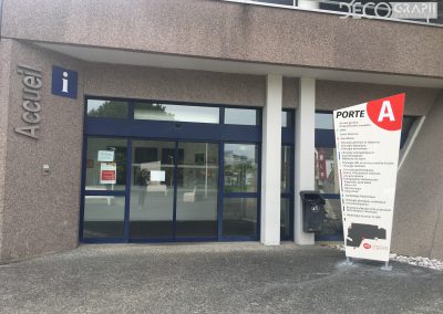 Clinique : Signalétique extérieure