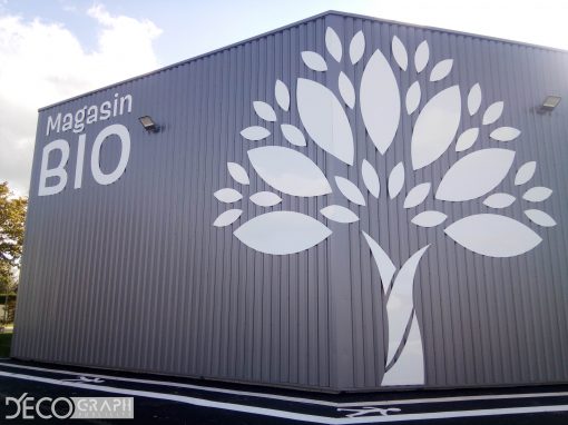 Magasin Bio : Signalétique Extérieure