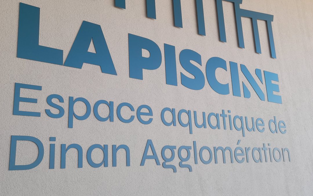 Piscine de Dinan : Signalétique