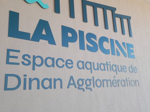 Piscine de Dinan : Signalétique